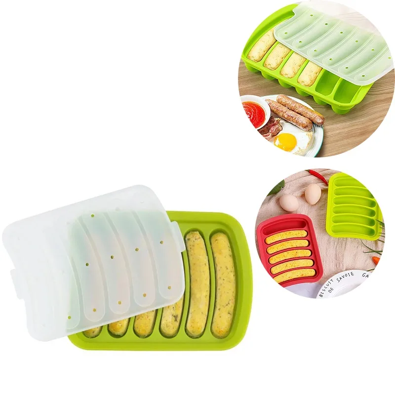 Baby Food Maker Baby Safe - Forma de silicone verde com 6