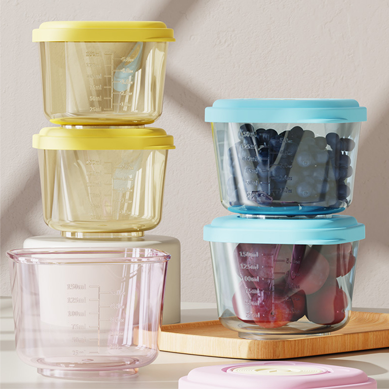Baby Food Warmer - 6 recipientes de armazenamento de alimentos