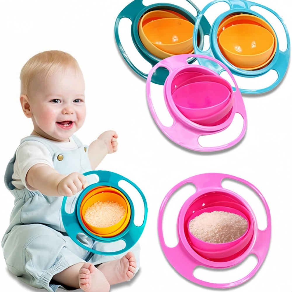 Baby Food Chart - 360 rotação bebê giroscópio tigela de