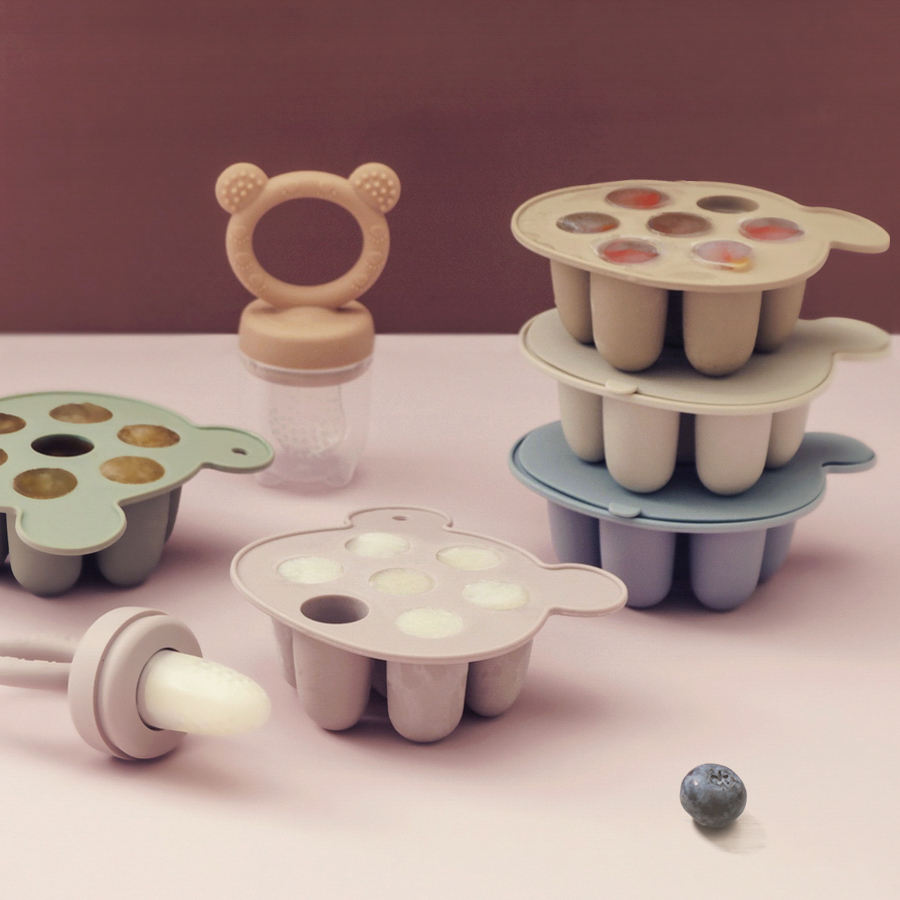 Baby Food Maker - Molde de Silicone para Picolés de
