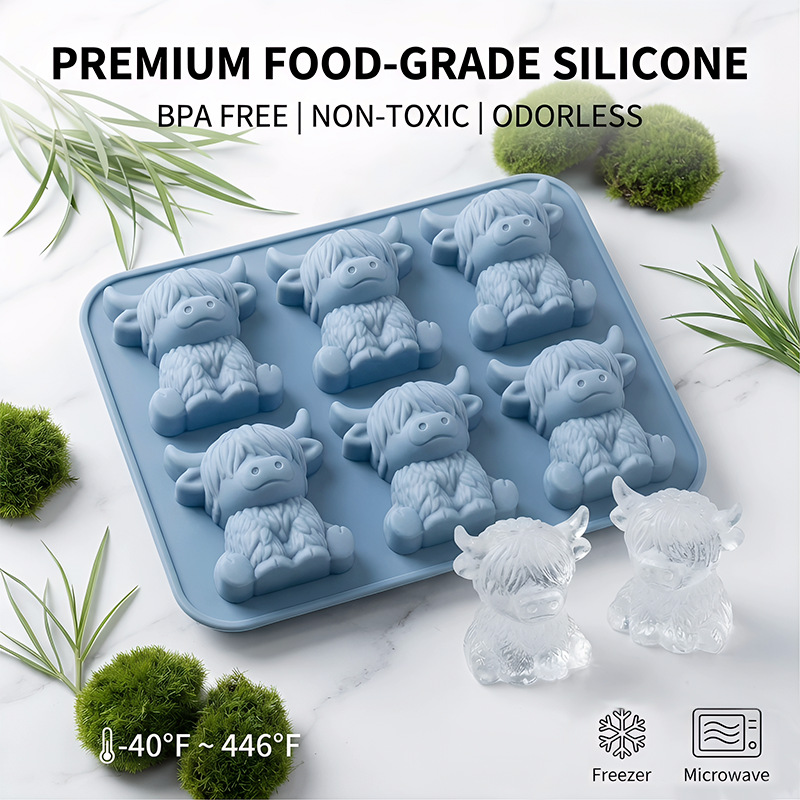 Forma de gelo de silicone em f - Baby Food Maker avaliação e preço