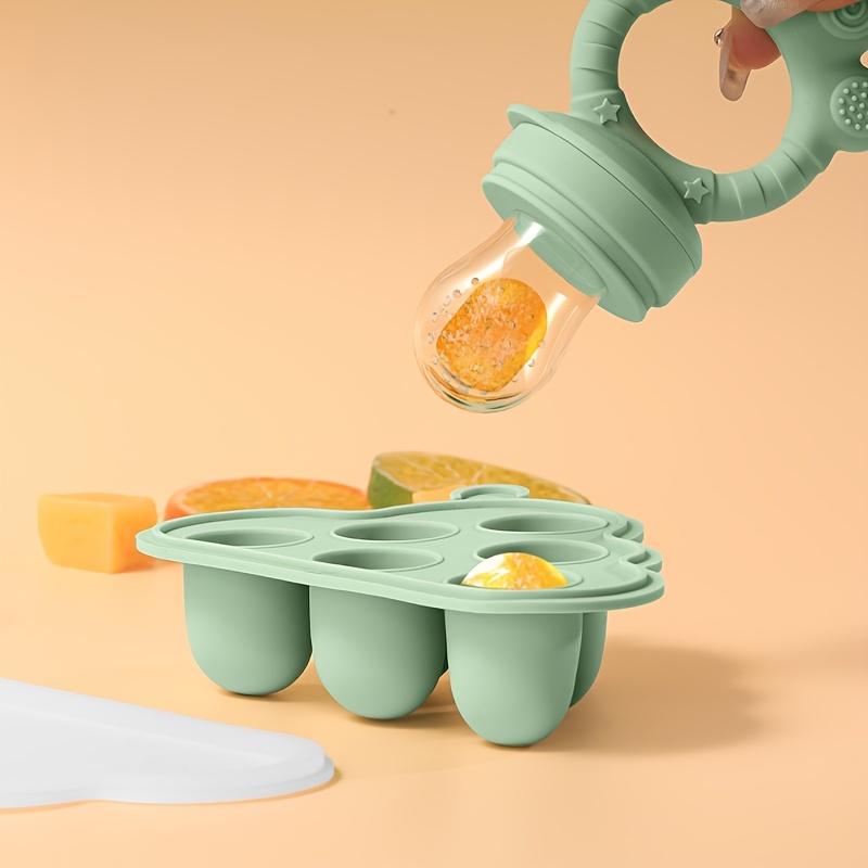 2 pces/1pc mini-molde congelad - Baby Food Chart avaliação e preço