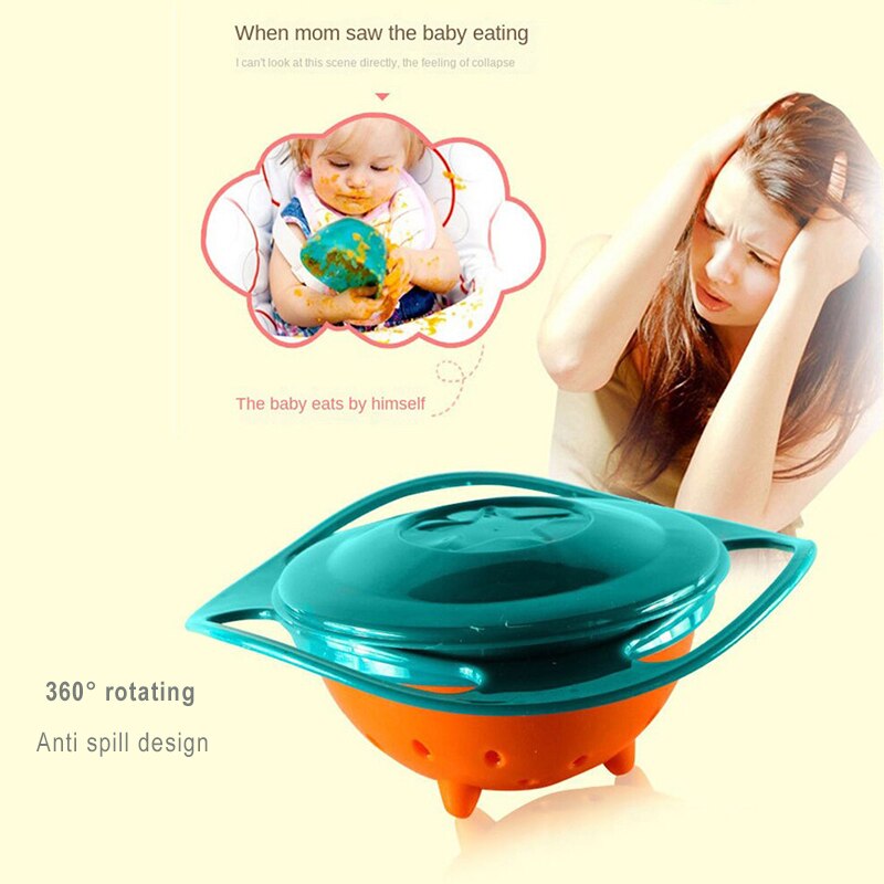Universal Gyro Bowl para bebê, - Baby Food Grinding Bowl avaliação e preço