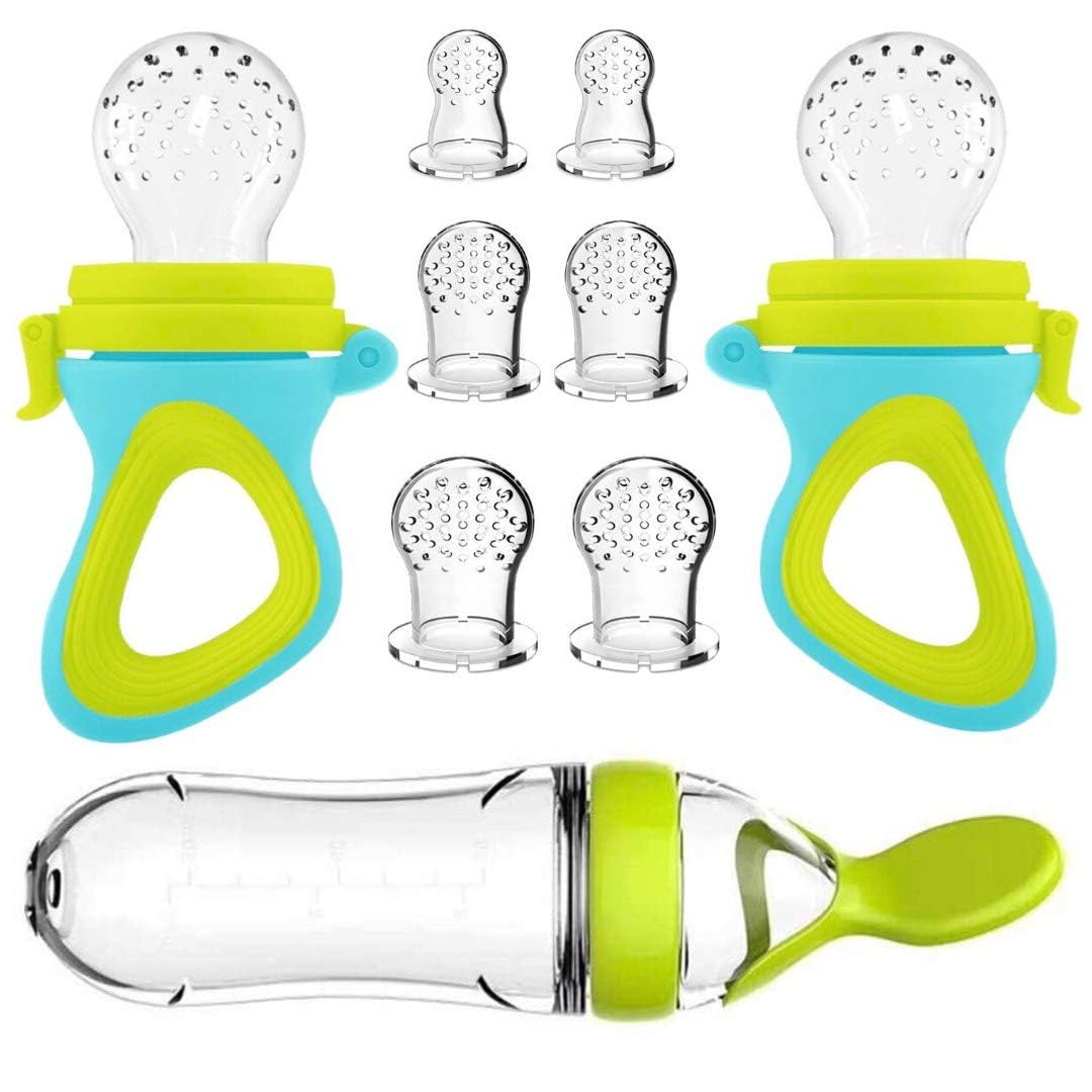 Recém-nascido Silicone Squeezi - Baby Food Lunch avaliação e preço