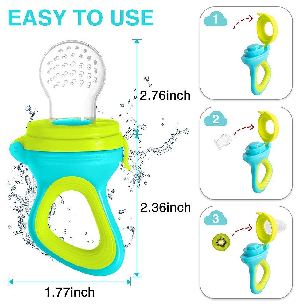 Recém-nascido Silicone Squeezi - Baby Food Lunch avaliação e preço