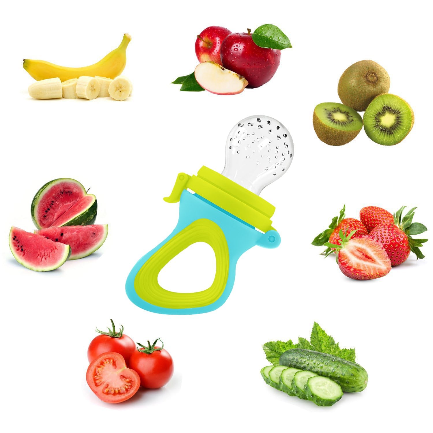 Recém-nascido Silicone Squeezi - Baby Food Lunch avaliação e preço