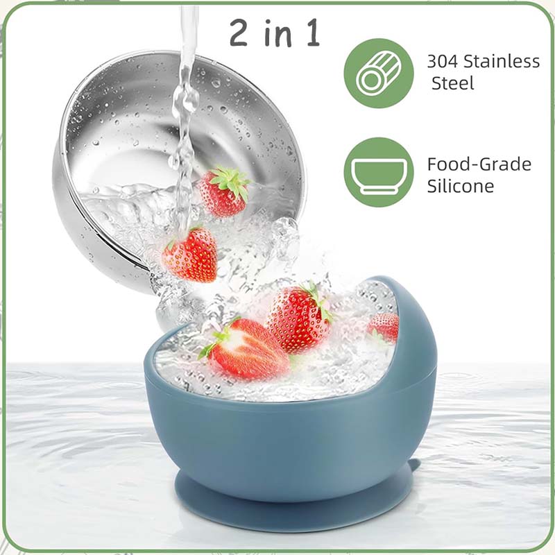 3 pçs conjunto tigela de alime - Baby Food Lunch avaliação e preço