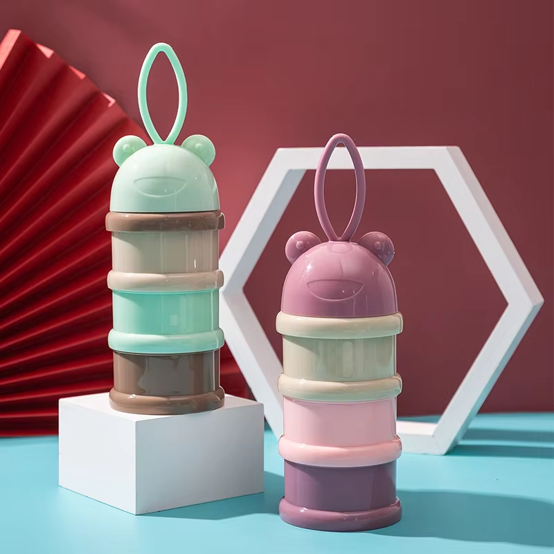 Caixa de leite em pó colorida  - Snack Container Travel avaliação e preço