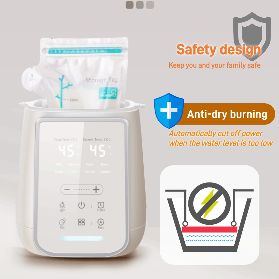 Aquecedor de leite materno par - Baby Food Warmer avaliação e preço
