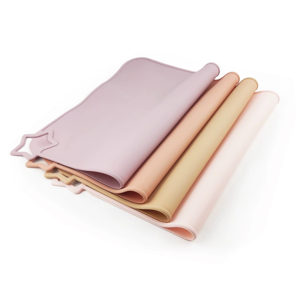 1 pçs placemats de silicone pa - Baby Food Chart avaliação e preço