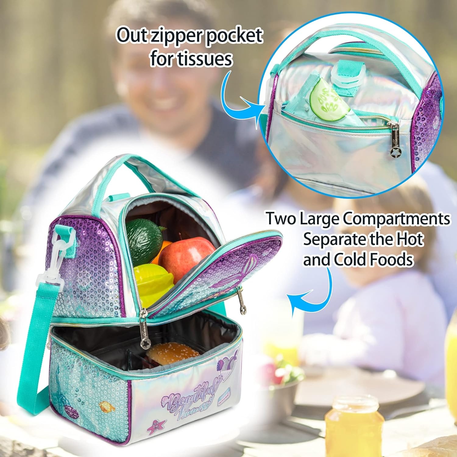 Saco de almoço para crianças s - Baby Food Lunch avaliação e preço