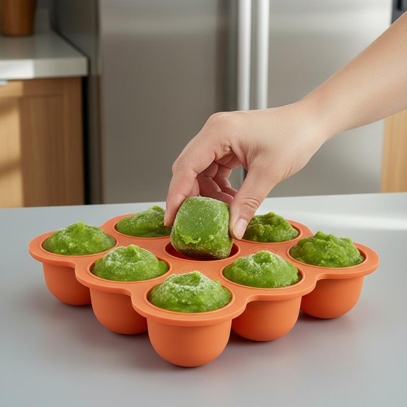 Recipiente de Silicone para Co - Baby Food Nestle avaliação e preço