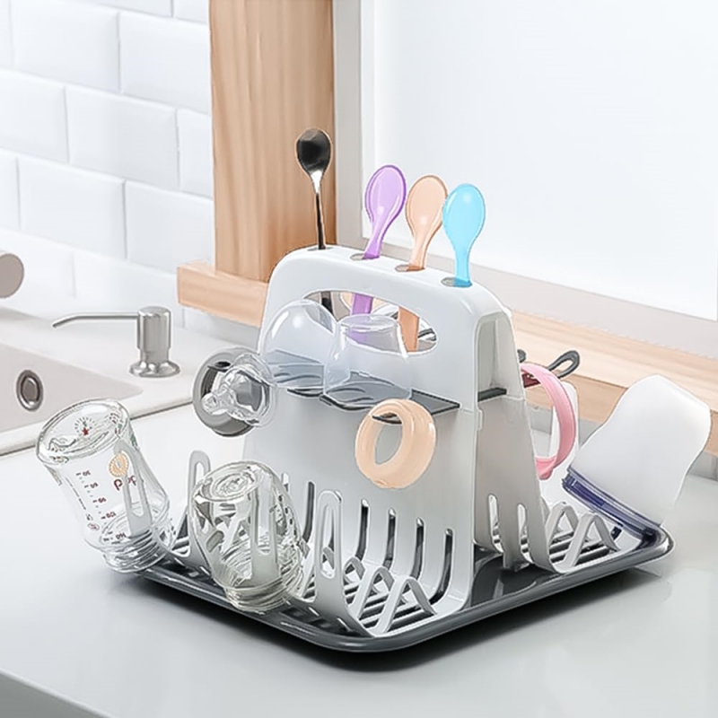 Rack de secagem de garrafa de  - Baby Food Chart avaliação e preço