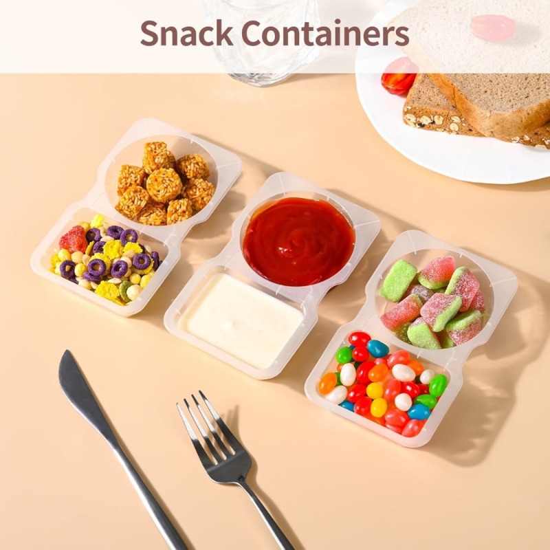 5/10/20/40PCS Recipiente de te - Snack Container Travel avaliação e preço