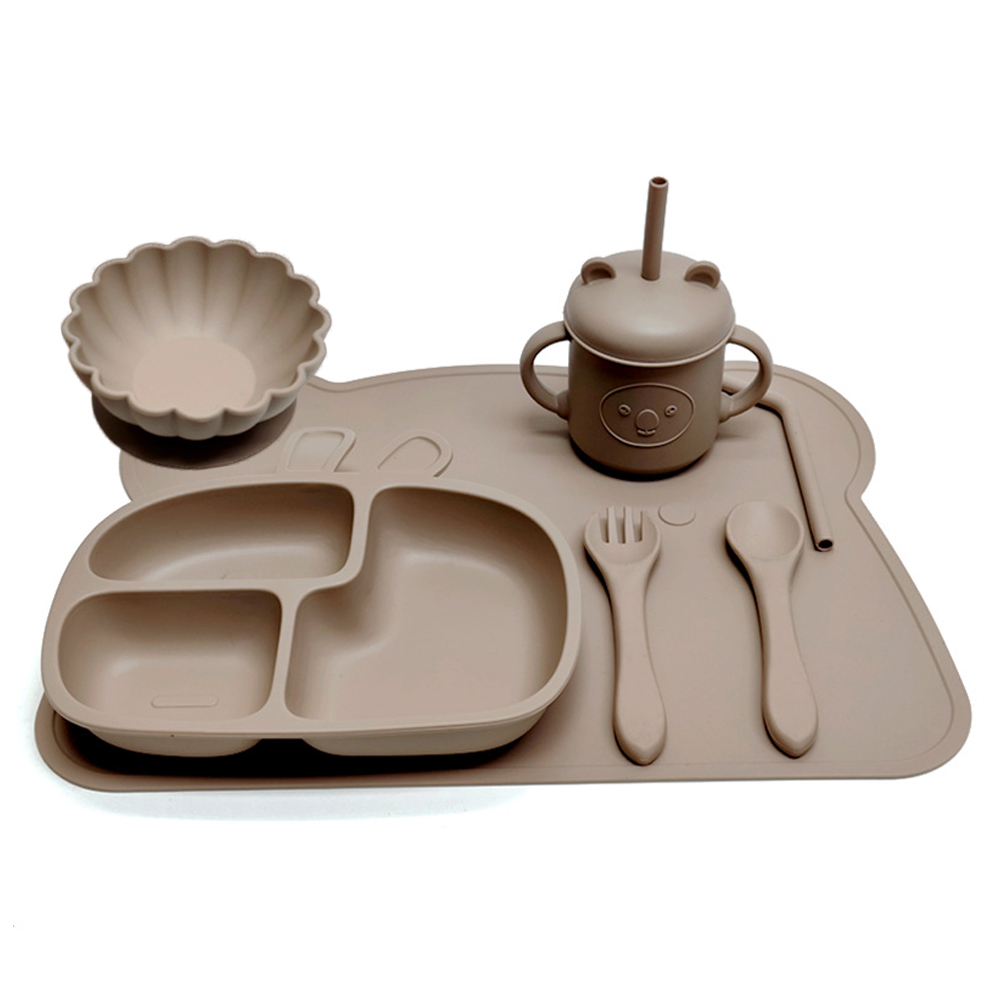 Utensílios de mesa infantis co - Baby Food Chart avaliação e preço