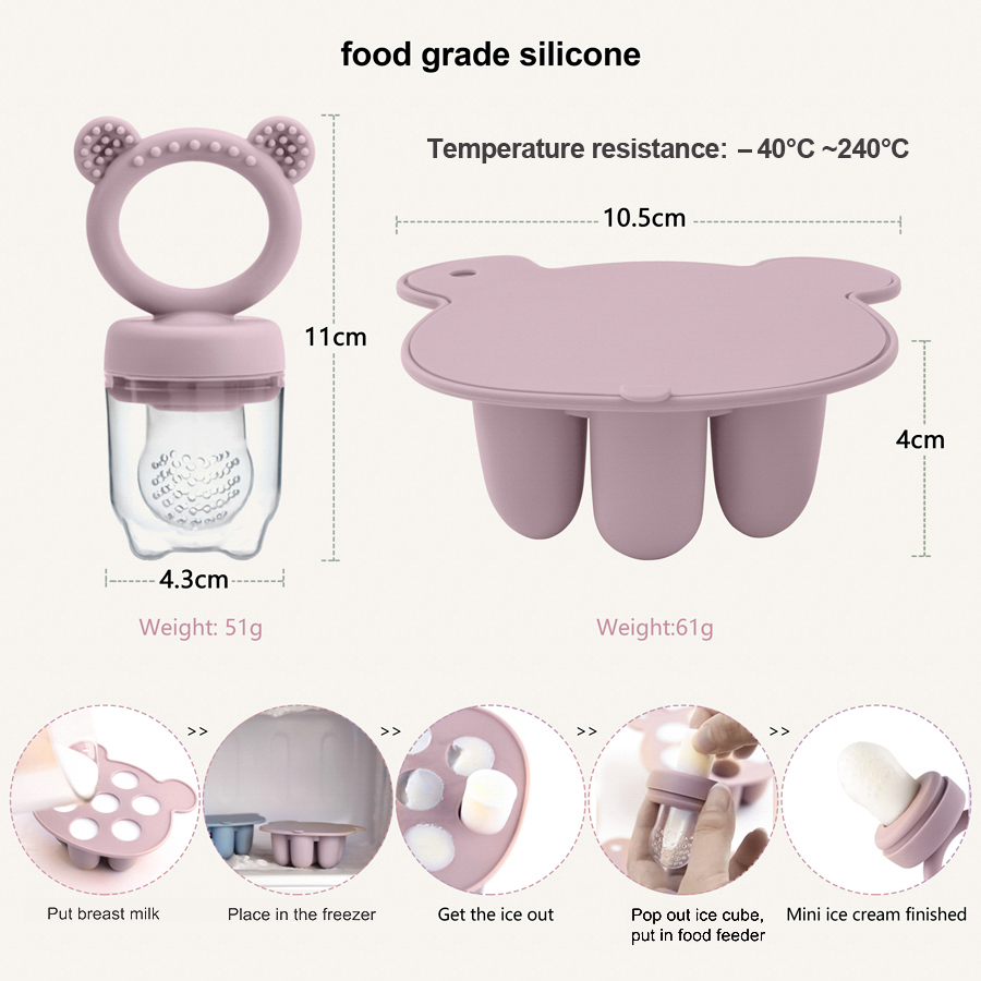 Molde de Silicone para Picolés - Baby Food Maker avaliação e preço