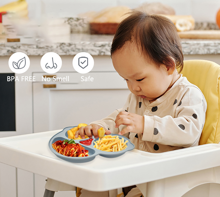 Bebê seguro otário silicone pl - Baby Food Chart avaliação e preço