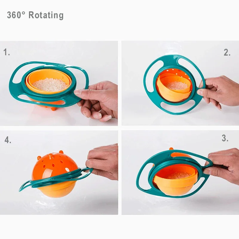 Tigela giroscópio universal pa - Baby Food Grinding Bowl avaliação e preço